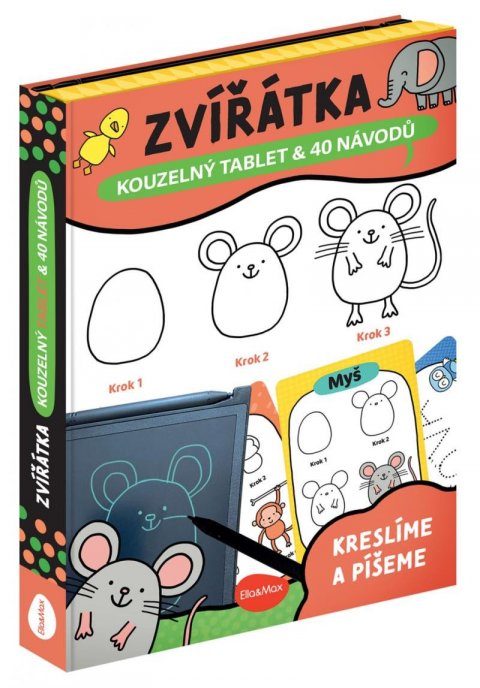 Pepper Charlotte: Zvířátka - Kouzelný tablet  40 návodů