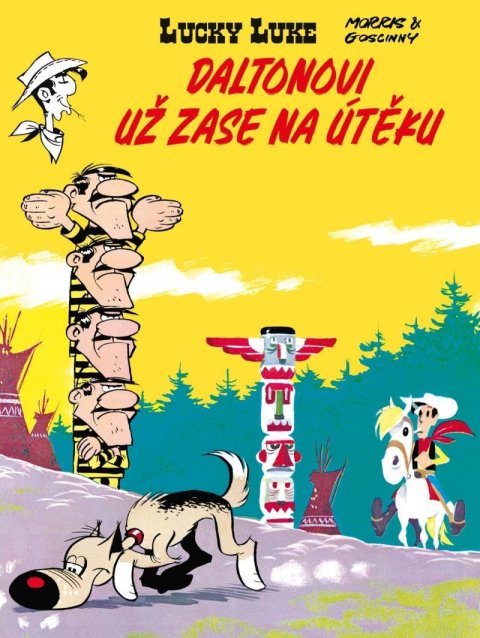 Goscinny René: Lucky Luke - Daltonovi už zase na útěku Goscinny René: Lucky Luke - Daltonovi už zase na útěku