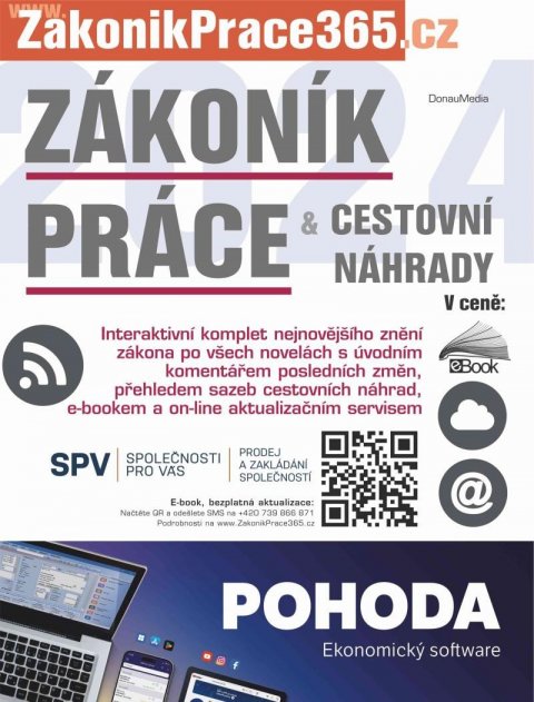 neuveden: Zákoník práce a cestovní náhrady 2024 neuveden: Zákoník práce a cestovní náhrady 2024