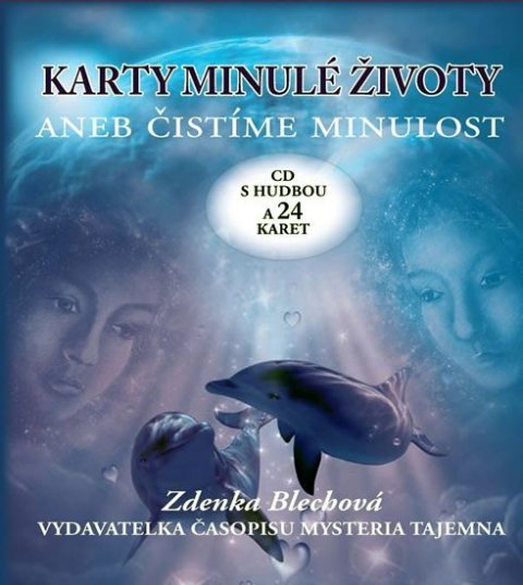 Blechová Zdenka: Minulé životy - 24 karet + CD s hudbou