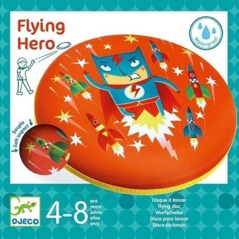 neuveden: Djeco Létající talíř - Superhrdina
