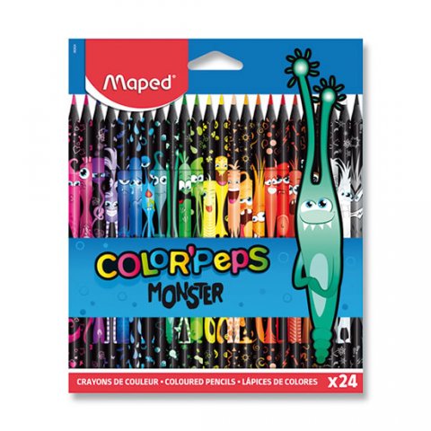 neuveden: Maped - Bezdřevé pastelky Color´Peps Monster 24 ks neuveden: Maped - Bezdřevé pastelky Color´Peps Monster 24 ks