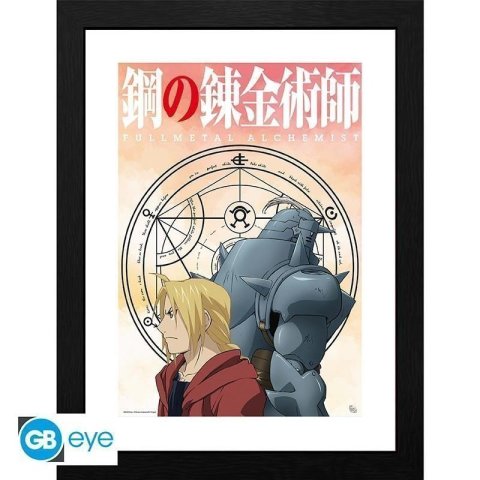 neuveden: Fullmetal Alchemist Zarámovaný plakát - Elric brothers