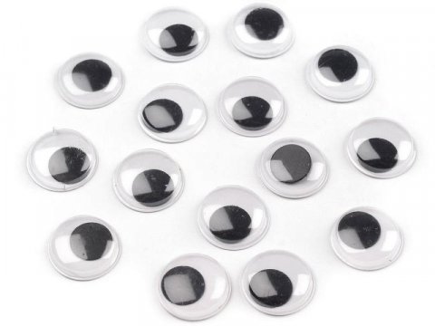 neuveden: HEYDA Pohyblivé oči 10 mm 100 ks neuveden: HEYDA Pohyblivé oči 10 mm 100 ks
