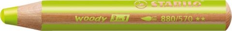 neuveden: Pastelka STABILO Woody 3v1 zelená světlá neuveden: Pastelka STABILO Woody 3v1 zelená světlá