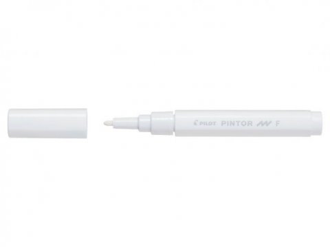 neuveden: PILOT Pintor Fine akrylový popisovač 0,9-1,5mm - bílý