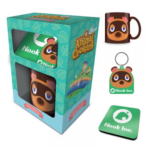 neuveden: Dárkový set Animal Crossing - Tom Nook