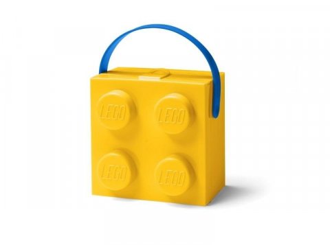 neuveden: LEGO® box s rukojetí - žlutá