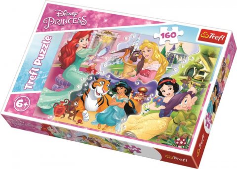 neuveden: Trefl Puzzle Disney Princess and Friends / 160 dílků
