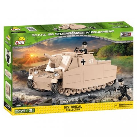 neuveden: Stavebnice COBI 2514 II World War Útočné dělo Sturmpanzer IV Brummbar Sd Kf