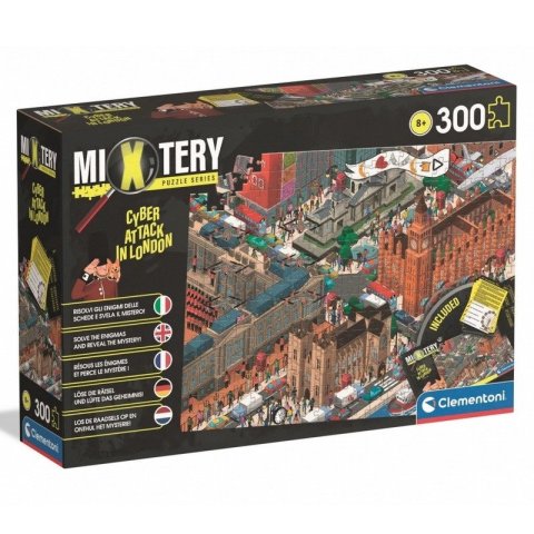 neuveden: Mystery Puzzle Hackerský útok v Londýně 300 dílků neuveden: Mystery Puzzle Hackerský útok v Londýně 300 dílků