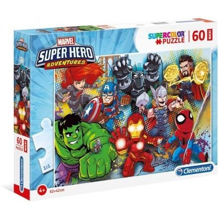neuveden: Puzzle Maxi Superhero/60 dílků