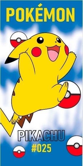 neuveden: Pokémon ručník - Pikachu