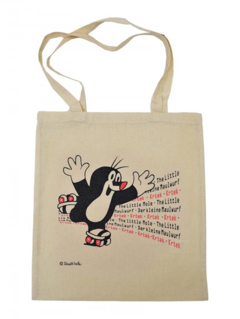 Miler Zdeněk: Taška Krtek bruslař, 42x38cm