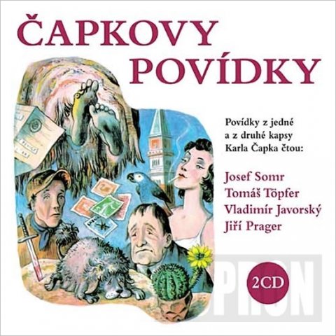 Čapek Karel: Čapkovy povídky - 2CD Čapek Karel: Čapkovy povídky - 2CD