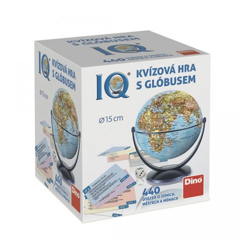 neuveden: IQ - Kvízová hra s glóbusem: 440 otázek o zemích, městech a měnách neuveden: IQ - Kvízová hra s glóbusem: 440 otázek o zemích, městech a měnách