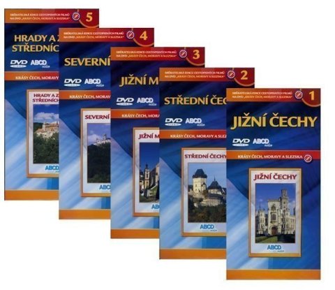 neuveden: Cestujeme po České republice 5DVD