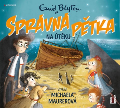 Blytonová Enid: Správná pětka na útěku - CD (Čte Michaela Maurerová)