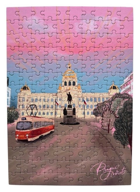 : Be Nice Puzzle Prague Secrets Národní muzeum