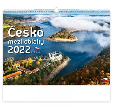 Janoušek Jiří: Kalendář nástěnný 2022 - Česko mezi oblaky