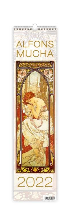 neuveden: Kalendář nástěnný 2022 - Alfons Mucha/vázanka