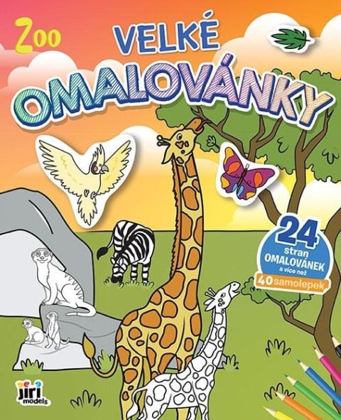 neuveden: Zoo - Velké omalovánky