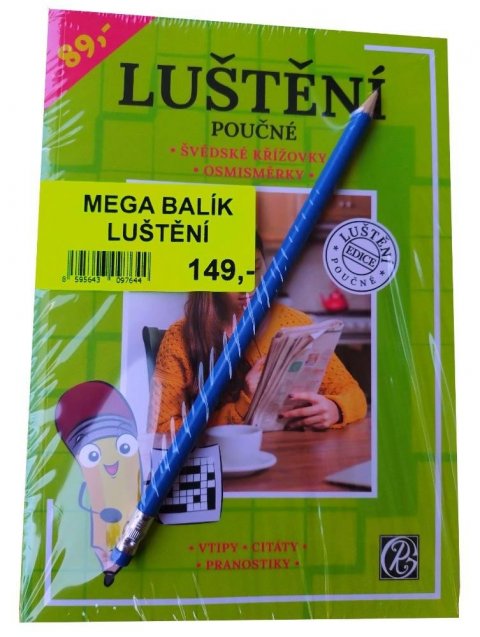 neuveden: Mega balík luštění neuveden: Mega balík luštění