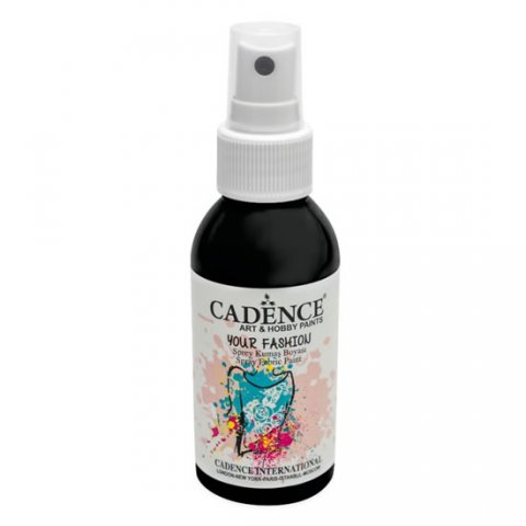 neuveden: Textilní sprej Cadence - černá / 100 ml