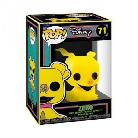 neuveden: Funko POP Disney: The Nightmare Before Christmas - Zero (BlackLight limited