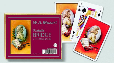 neuveden: Piatnik Kanasta - W. A. Mozart