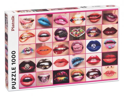 neuveden: Puzzle Lips 1000 dílků