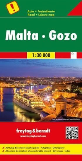 neuveden: AK 9306 Malta - Gozo 1:30 000 / automapa neuveden: AK 9306 Malta - Gozo 1:30 000 / automapa