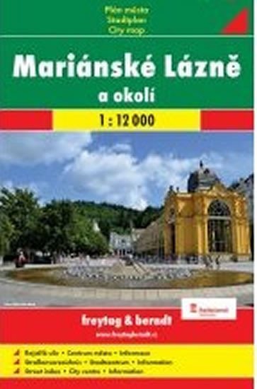 neuveden: Mariánské Lázně mapa 1:12 000 neuveden: Mariánské Lázně mapa 1:12 000