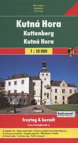 neuveden: PL Kutná Hora 1:10 000 FB / plán města
