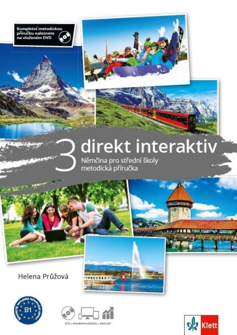 Průžová Helena: Direkt interaktiv 3 (B1) – metodická příručka s DVD