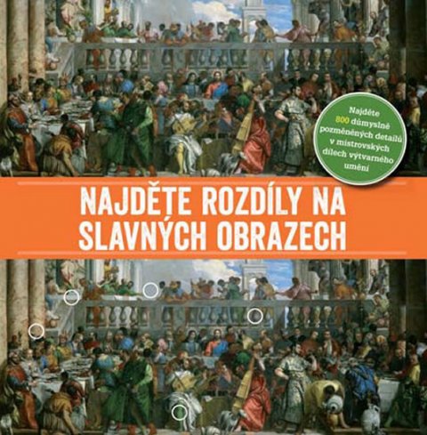 neuveden: Najděte rozdíly na slavných obrazech - Najděte 800 důmyslně pozměněných det