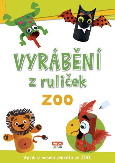 neuveden: Vyrábění z ruliček ZOO + samolepky