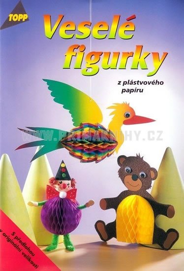 neuveden: Veselé figurky z plástvového pap. - TOPP