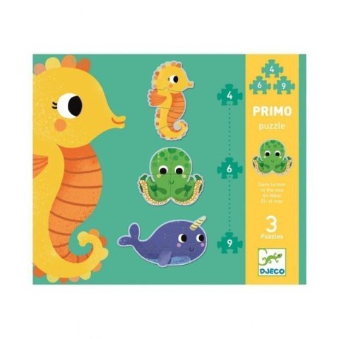 neuveden: DJECO Puzzle pro nejmenší - Pod mořem