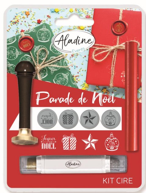 neuveden: Vánoční pečetní sada Aladine - bílá