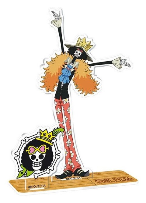 -: One Piece 2D akrylová figurka Brook