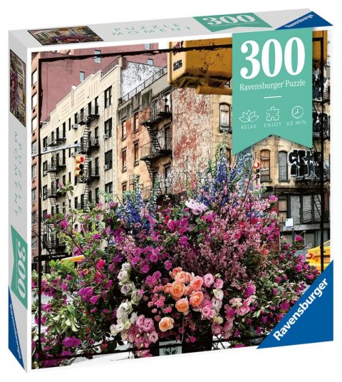 neuveden: Ravensburger Puzzle - Květiny v New Yorku 300 dílků neuveden: Ravensburger Puzzle - Květiny v New Yorku 300 dílků