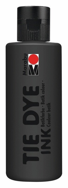 : Batikovací barva 80ml - černá 073