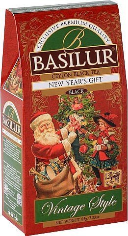 neuveden: BASILUR Vintage New Year´s Gift papír 85g