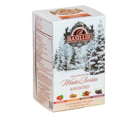 neuveden: BASILUR Winter Berries Assorted přebal 20x2g
