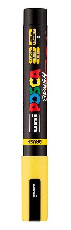neuveden: Posca popisovač PC-5BR - žlutý 1 - 4 mm