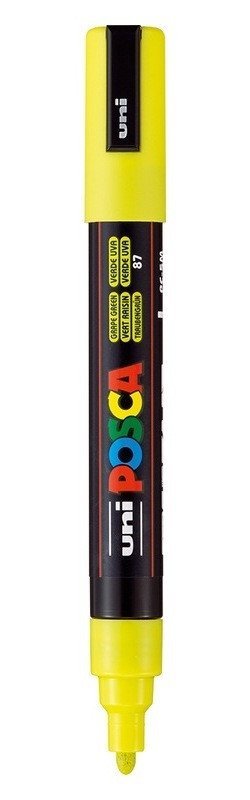 -: Posca popisovač PC-5M, 1,8 - 2,5 mm, hroznově zelená (87)