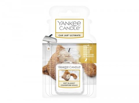 neuveden: YANKEE CANDLE Soft Blanket vůně do auta visačka gelová