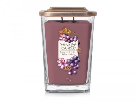 neuveden: YANKEE CANDLE Grapevine & Saffron svíčka 553g, 2 knoty