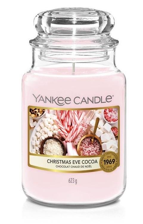 neuveden: YANKEE CANDLE Christmas Eve Cocoa svíčka 623g